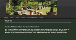 Desktop Screenshot of fuestruper-pflanzenhof.de